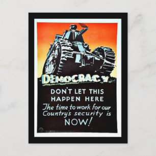 Carte Postale Démocratie