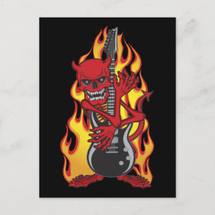 Carte Postale Démon de Rock