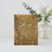 Carte Postale Demon, Garuda Bird et Prince Rama (Debout devant)