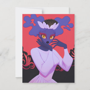 Carte Postale Demon Girl