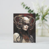 Carte Postale Demon Queen Imaginaire Art (Debout devant)