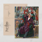 Carte postale Démons du Nouvel An (Devant / Derrière)