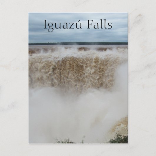Carte Postale démons gorge iguazu chutes (Devant)