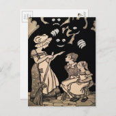 Carte postale Démons vintages (Devant / Derrière)