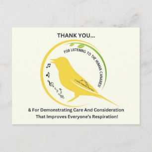 Carte Postale Démontrer de l'attention et de la considération
