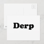 Carte Postale démouler (Devant / Derrière)