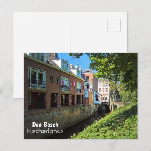 Carte Postale Den Bosch (Devant / Derrière)