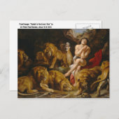 Carte postale Den des Lions (Devant / Derrière)