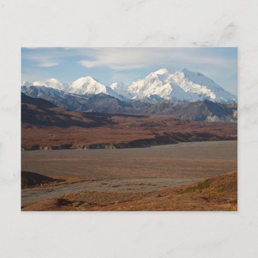 Carte Postale Denali, Mt. McKinley (Devant)