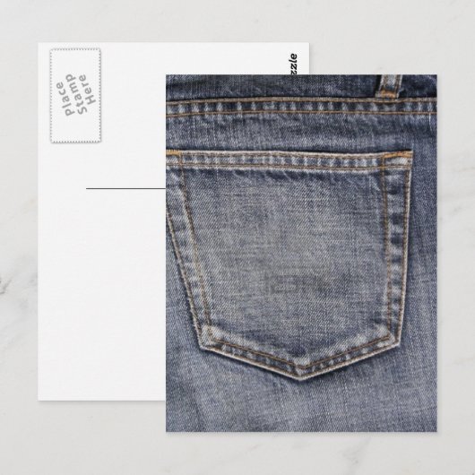 Carte Postale Denim (Devant / Derrière)