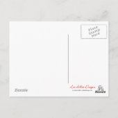 Carte postale Denim Back Pocket Flower Peace Love  (Dos)