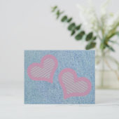 Carte postale Denim-n-Hearts (Debout devant)