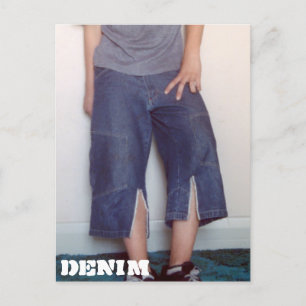 Carte postale Denim Series 11 Culottes
