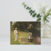 Carte Postale Dennis Miller Bunker Peinture à Calcot par Sargent (Debout devant)