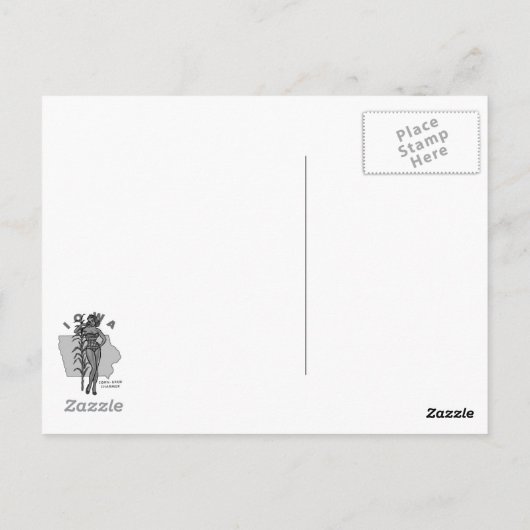 Carte Postale Dénomination ombrée (Dos)