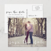 Carte postale d'enregistrement de date photo de sc (Devant / Derrière)