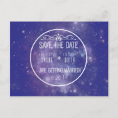 Carte postale d'enregistrement de la galaxie (Devant)