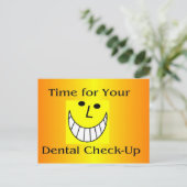 Carte postale Dental Check-Up (Debout devant)