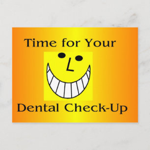 Carte postale Dental Check-Up