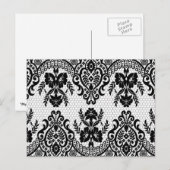 Carte postale Dentelle de ma grand-mère (Devant / Derrière)