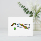 Carte Postale dentifrice (Debout devant)