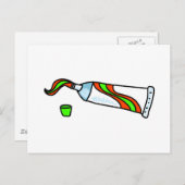 Carte Postale dentifrice (Devant / Derrière)