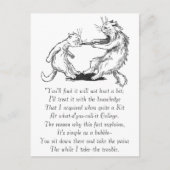 Carte Postale Dentist Cat Pulling dent (Devant)