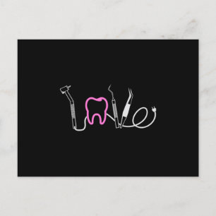 Carte Postale Dentist Dents Dental Love Dental Dental Dental Den