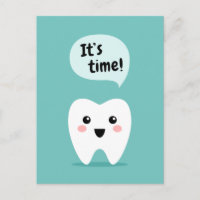 Dentist rendez-vous rappel kawaii dent