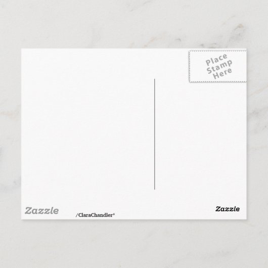 Carte Postale Dentiste (Dos)