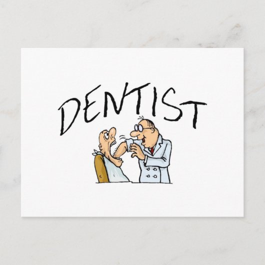 Carte Postale Dentiste 2 (Devant)