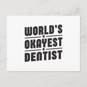 Carte Postale Dentiste Dentistesse Dentaire Dentelle Dentaire Dr