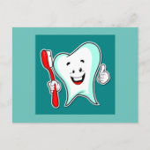 Carte Postale Dentiste Joie Dentaire (Devant)