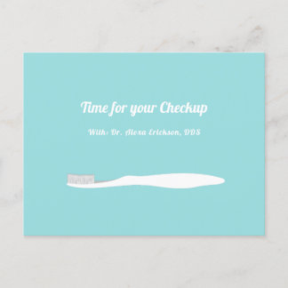 Carte Postale Dentiste professionnel Dental Toothbrush Rendez-vo