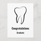 Carte Postale Dentistesse dentaire Médicale Graphisme Dentistie  (Devant)