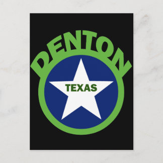 CARTE POSTALE DENTON, TEXAS