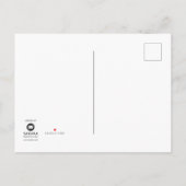 Carte postale d'entreprise d'Eid - bleu (Dos)