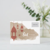 Carte postale d'entreprise Eid - Rouge (Debout devant)