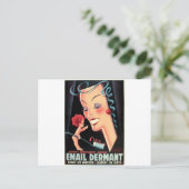 Carte Postale Dents blancs brillants (Debout devant)