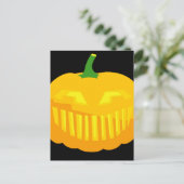 Carte Postale Dents de barre Jack-O-Lantern (Debout devant)