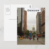 Carte Postale Denver (Devant / Derrière)