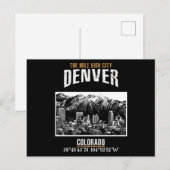 Carte Postale Denver (Devant / Derrière)