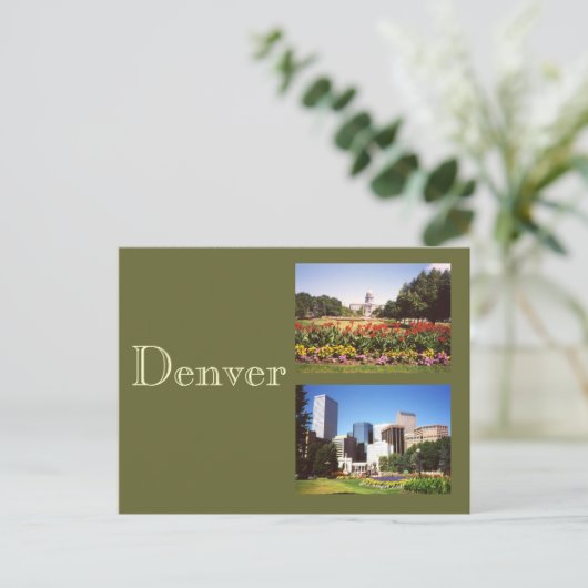 Carte Postale Denver (Debout devant)