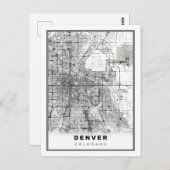 Carte Postale Denver (Devant / Derrière)