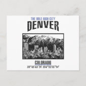 Carte Postale Denver (Devant)