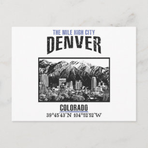Carte Postale Denver