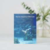 Carte postale Denver Aquarium Mermaid (Debout devant)