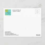 Carte Postale Denver Art Museum, Neuf Et Vieux (Dos)