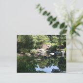 Carte Postale Denver Botanic Jardin Japonais Réflexions (Debout devant)