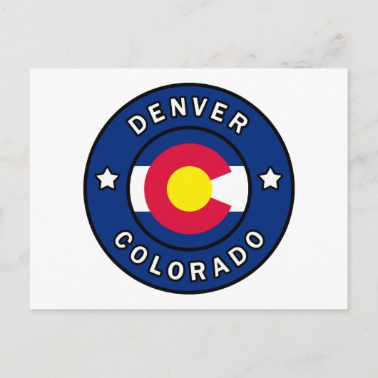 Carte Postale Denver Colorado (Devant)